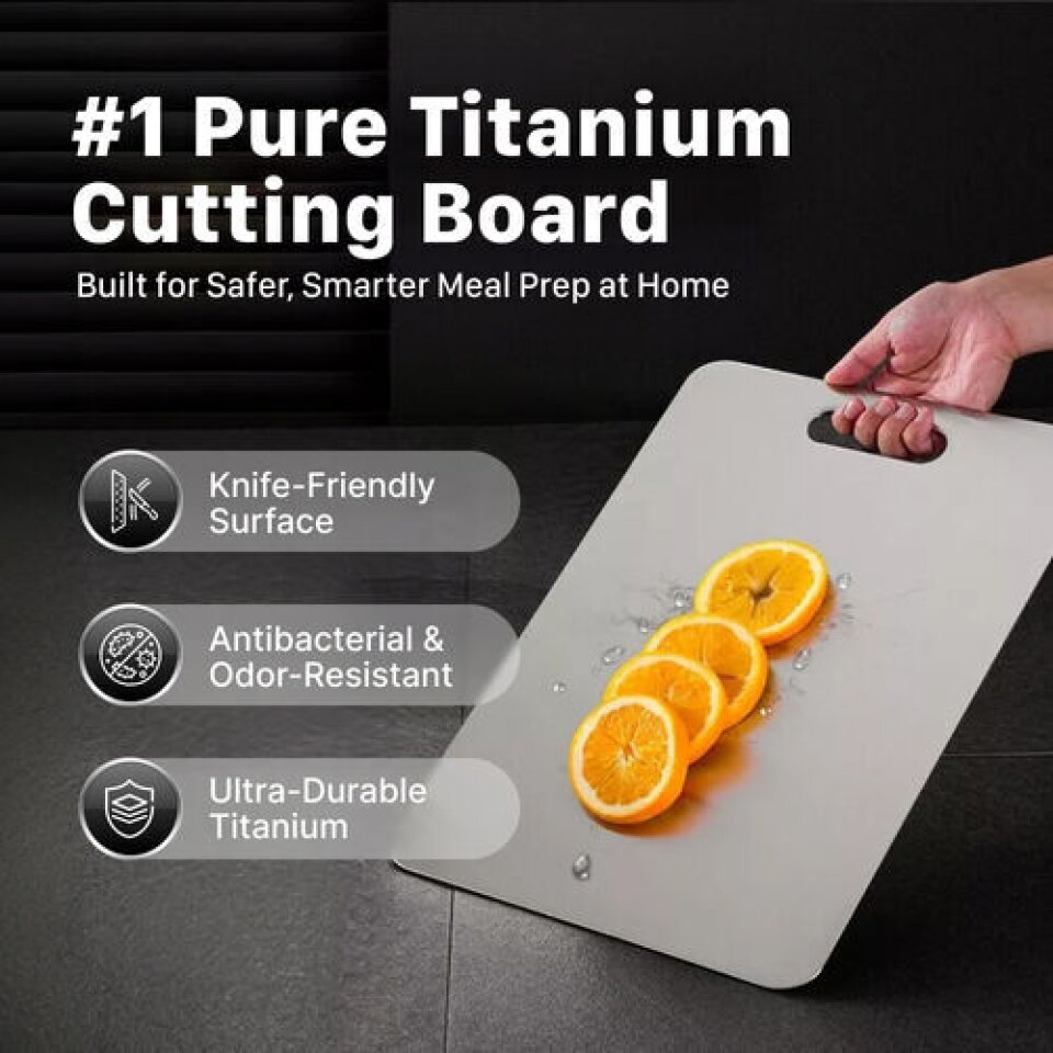 KatuChef Titanium Cutting Board - Runner Up